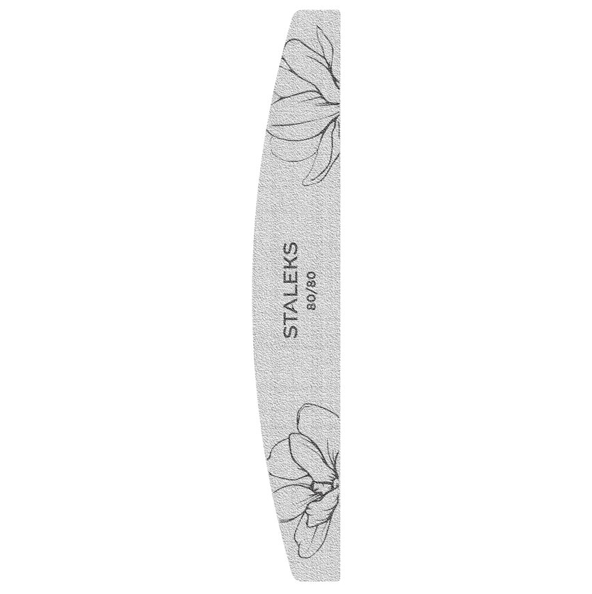 Staleks Half Moon Mineral File Expert 40 80/80 Grit (NFE-40-80/80)