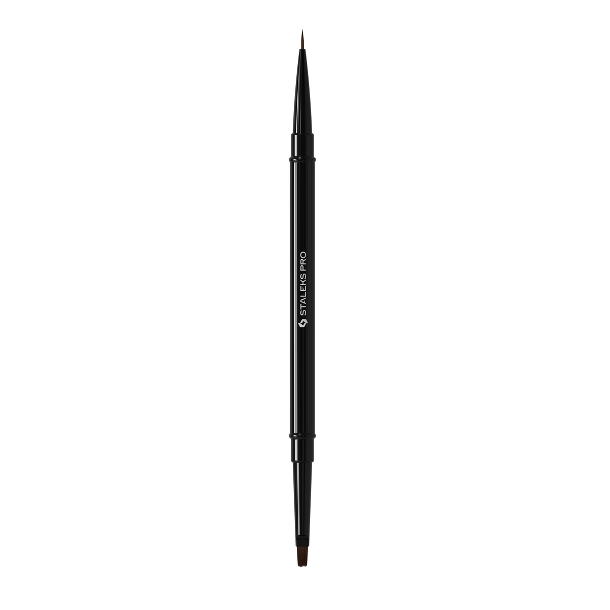 Pincel liner y para gel de doble extremo Staleks 7 mm y 7 mm (NBE-01/04)