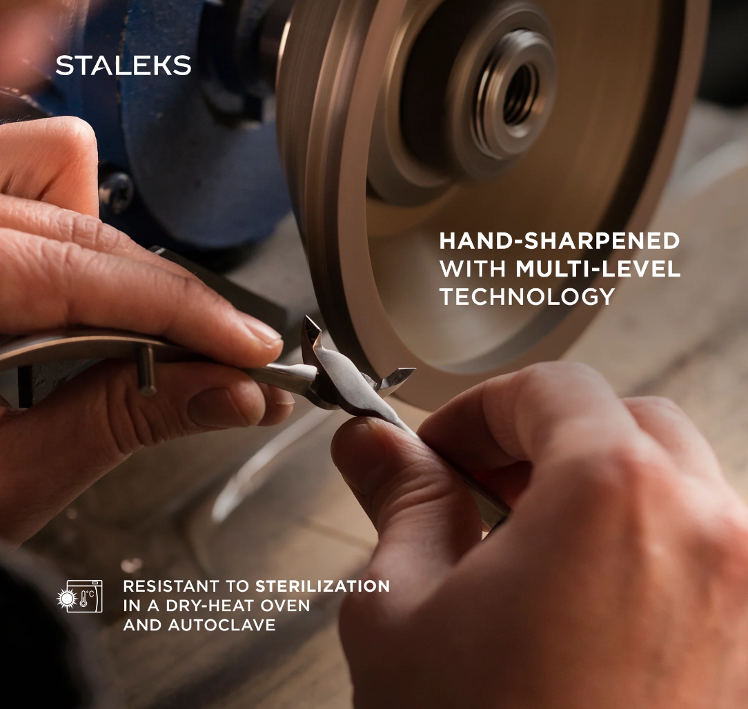 Staleks Professionele Nagelriemtang Expert 92 5 mm Half Jaw (NE-92-5)