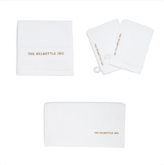 The GelBottle SPA Towel Set White