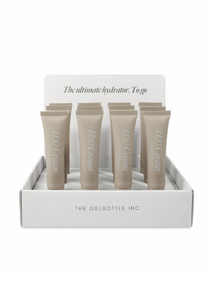 The GelBottle SPA H2O Cream MINI Display (12 Pieces)