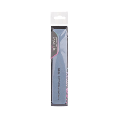 Staleks Exclusive Mineral Nail File Wide & Straight 180/240 Grit (NFX-32/2)
