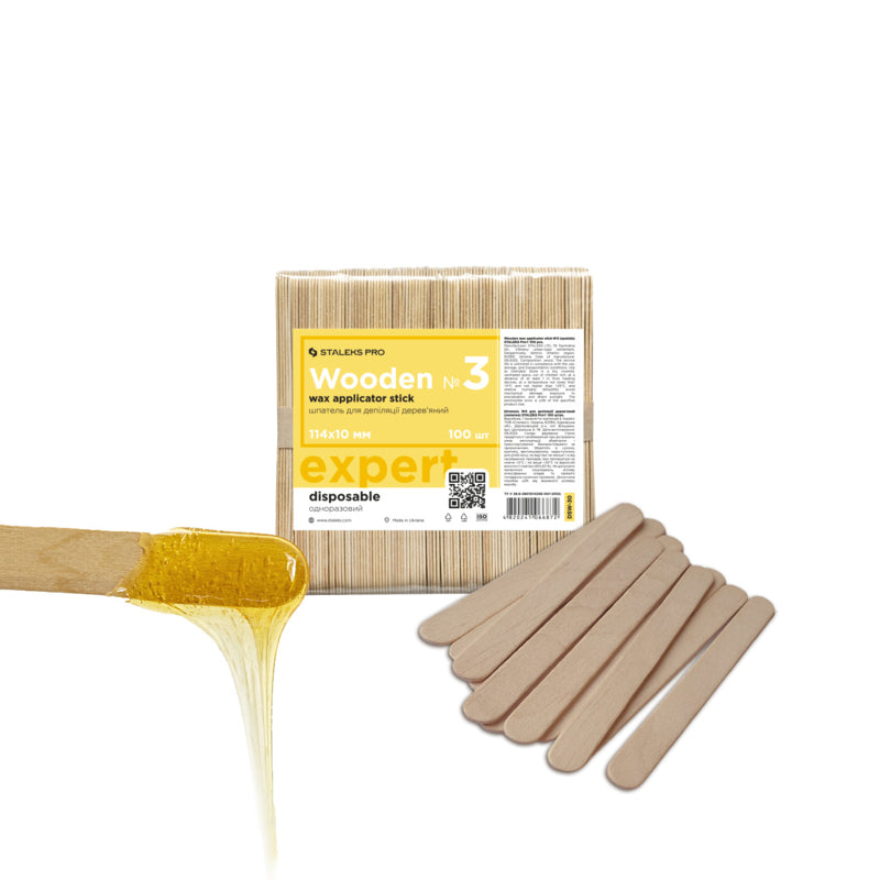 Staleks Pro Expert Aplicador de cera de madera ancho 150x17cm 100 unidades (DSW-10)