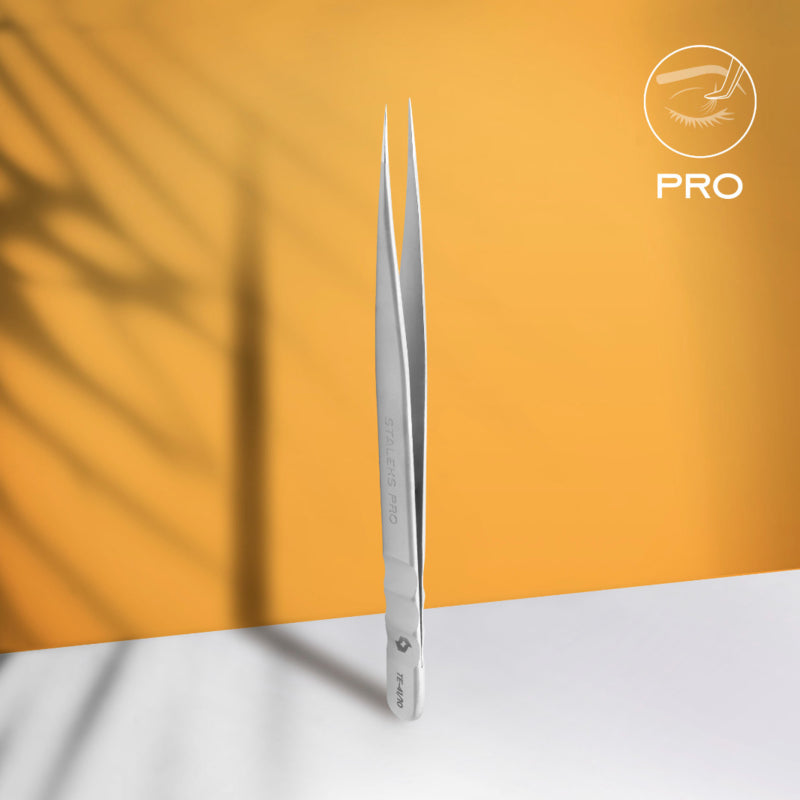 Staleks Pro Pinzas para pestañas Expert 41 tipo 10 rectas (TE-41/10)
