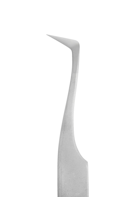 Staleks Pro Eyelash Tweezers Expert 41 Type 6 Curved for Volume Lash Extensions (TE-41/6)