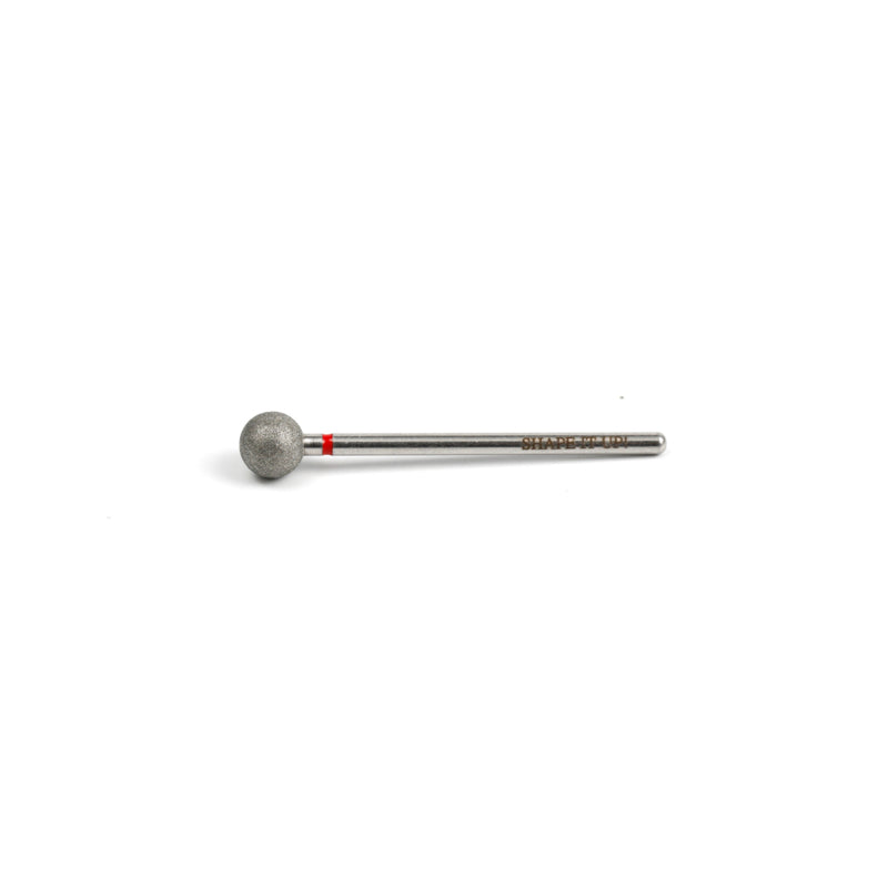 Shape It Up Diamond Frees Bit Ball 7.0mm Red (Manicure Pedicure)