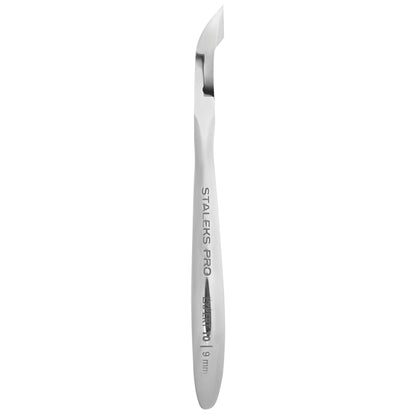 Alicate profesional para cutículas Staleks Expert 10 de 9 mm, mordaza completa (NE-10-9)