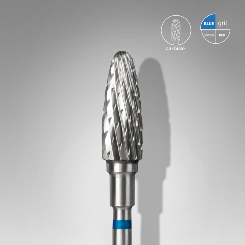 Staleks Carbide Nail Drill Bit Corn Blue 5.0mm (FT90B050/13)