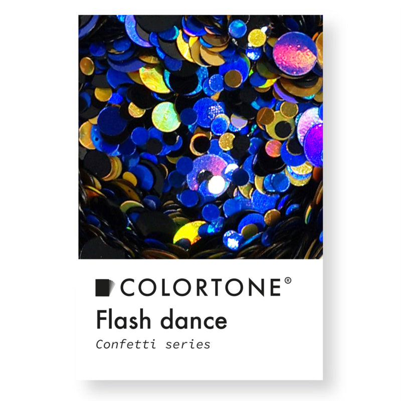 Purpurina de confeti Flash Dance Colortone