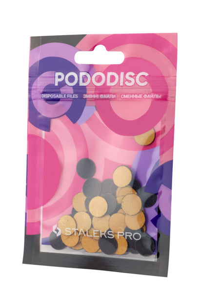 Staleks Refill Pads For Pododisc XS Black (50 pc) (PDF-10 series)