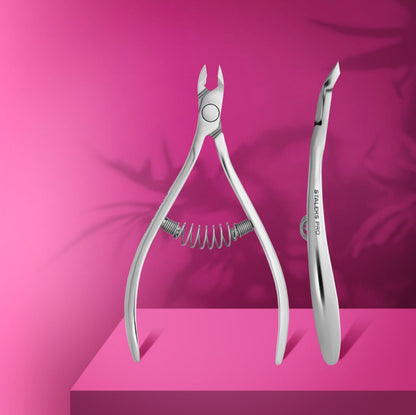 Alicates profesionales para cutículas Staleks Expert 81 6 mm, mordaza completa (NE-81-6)