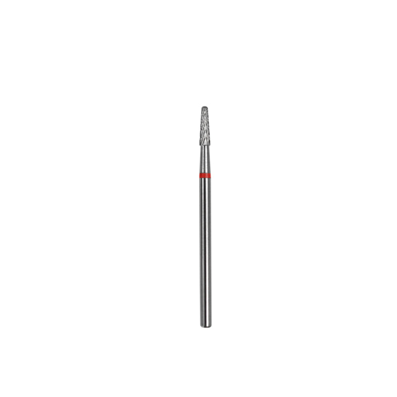 Staleks Carbide Nail Drill Bit Cone Red 2.3mm (FT71R023/8)