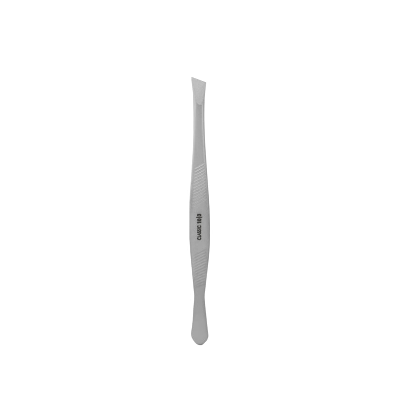 Staleks Eyebrow Tweezers Classic 10 Type 3 Wide Slanted (TC-10/3)