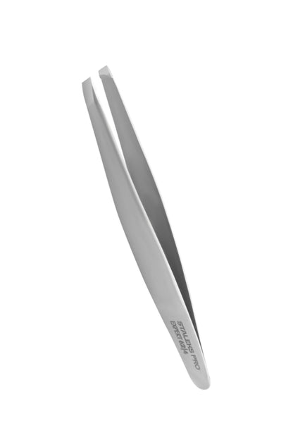 Staleks Pro Eyebrow Tweezers Expert 62 Type 4 Narrow Slanted (TE-62/4)