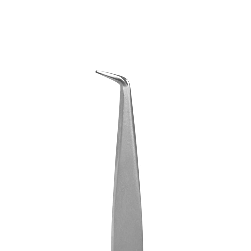 Staleks Pro Eyebrow Tweezers Expert 10 Type 12 Long Slim Curved (TE-10/12)