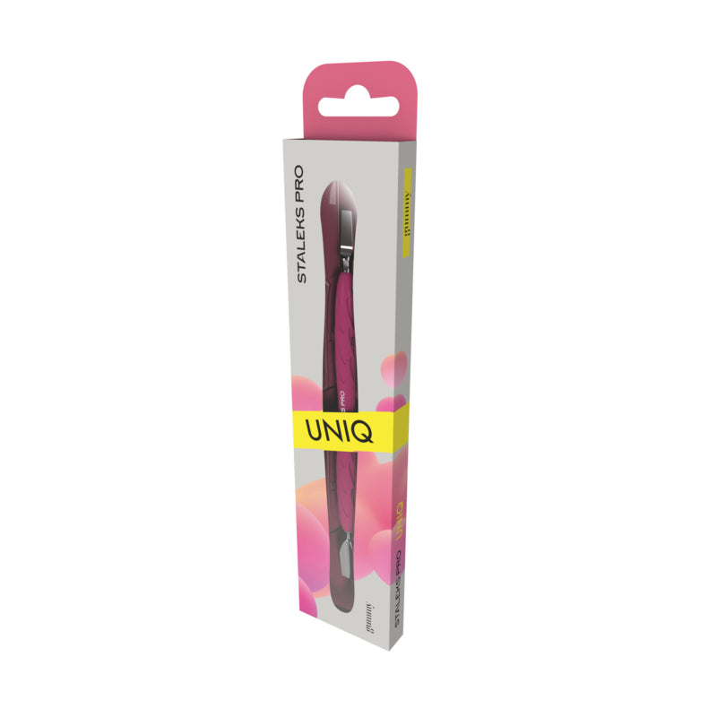 Staleks Pusher Small Rounded + Wide Knife Uniq Gummi 10 Type 5 (PQ-10/5)