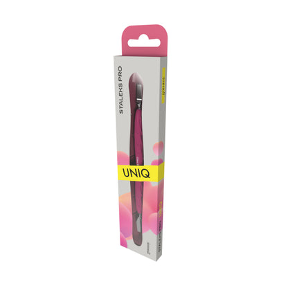 Staleks Pusher Small Rounded + Wide Knife Uniq Gummi 10 Type 5 (PQ-10/5)