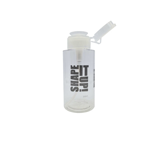 Shape It Up Pump Bottle Clear 200 ml