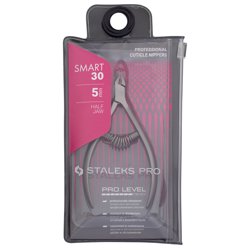 Staleks Professional Cuticle Nippers Smart 30 5 mm Half Jaw (NS-30-5)