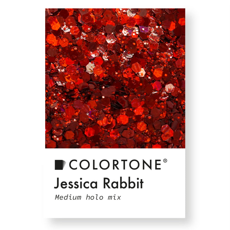 Colortone Mezcla holográfica mediana Jessica Rabbit