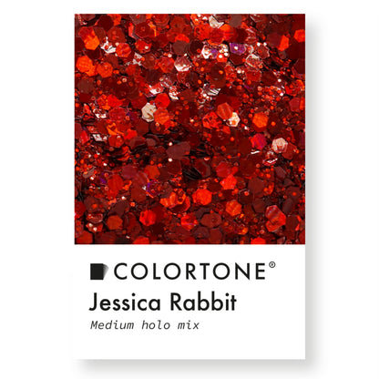Colortone Mezcla holográfica mediana Jessica Rabbit