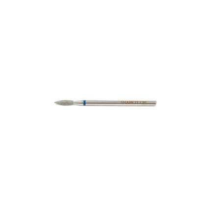 Shape It Up Diamond Frees Bit Long Sharp Flame 2.1mm Blue (Manicure Pedicure)