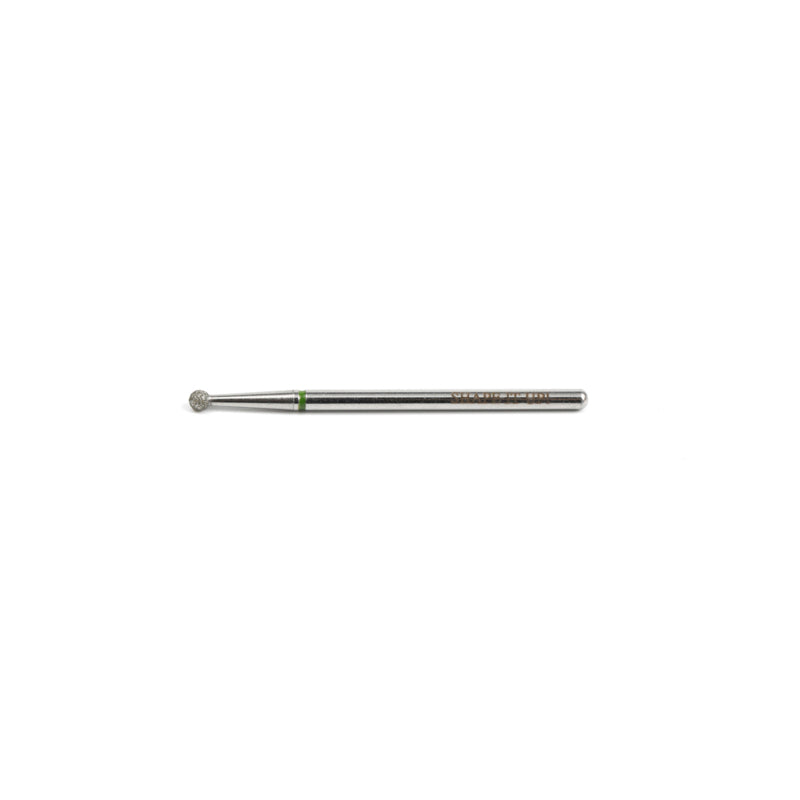 Shape It Up Fresa de diamante de bola 2.3mm verde (Manicura Pedicura)