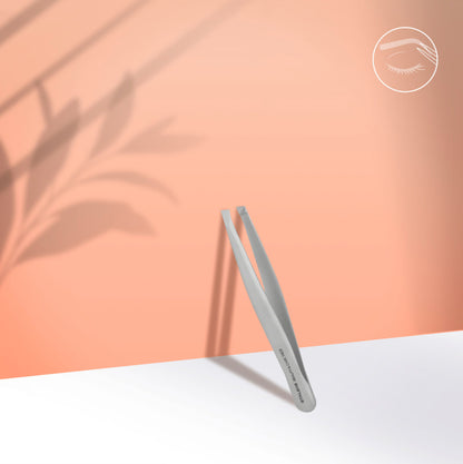 Staleks Eyebrow Tweezers Beauty & Care 10 Type 3 Wide Slanted (TBC-10/3)