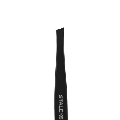 Pinzas profesionales para cejas Staleks Pro Expert 11 Tipo 3b, anchas inclinadas (TE-11/3b)