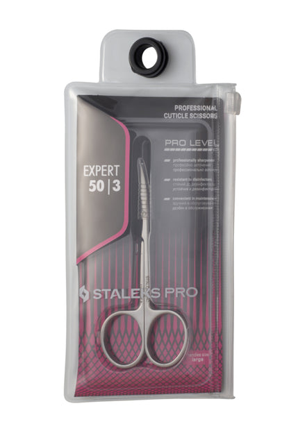 Tijeras profesionales para cutículas Staleks Expert 50 Tipo 3 de 25 mm (SE-50/3)