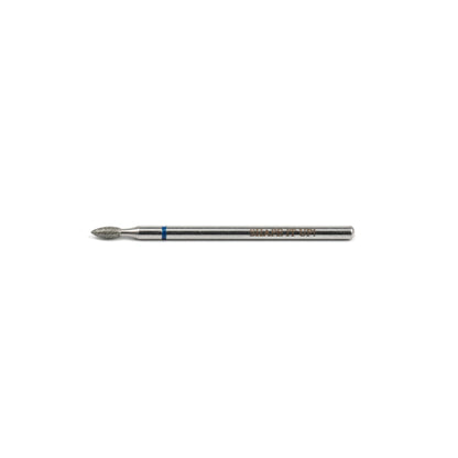 Shape It Up Fresa de diamante Mini llama afilada 2.2mm Azul (Manicura Pedicura)