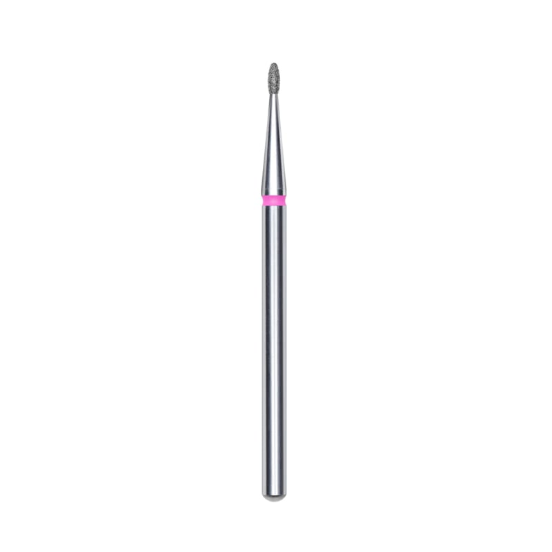 Staleks Diamond Bit Rounded Drop Red 1.6mm (Manicure Pedicure) (FA50R016/3.4K)