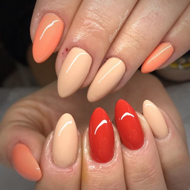 The GelBottle Flambeado naranja