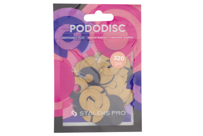 Staleks Ring-Shaped Refill Pads For Pododisc M Black (50 pc) (PDFR-20 series)