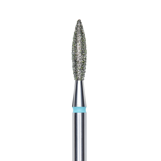 Fresa de diamante Staleks Frees de llama azul 2.3mm (manicura pedicura) (FA10B023/10K)