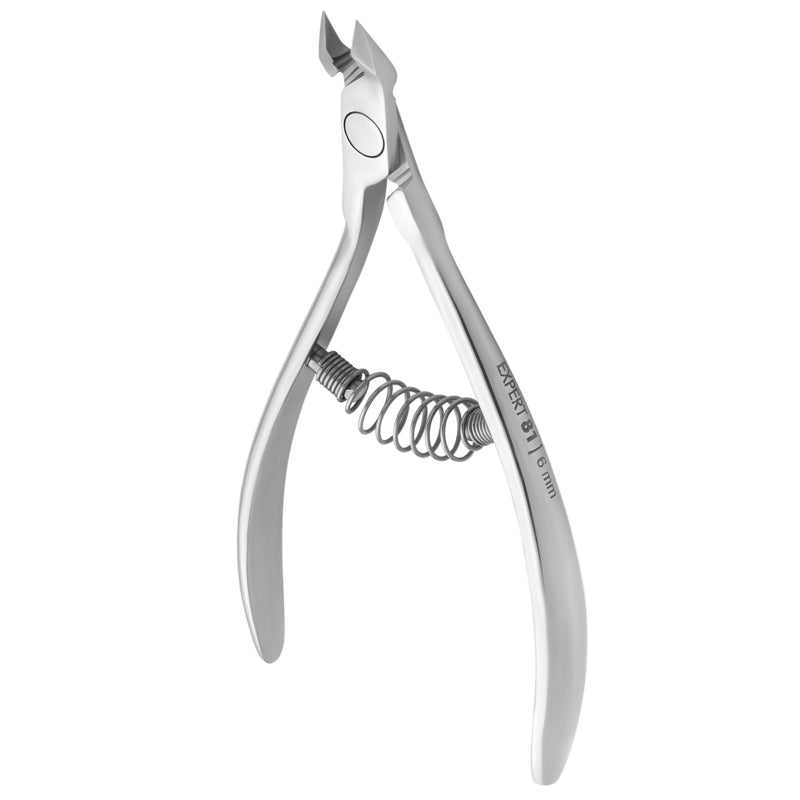 Alicates profesionales para cutículas Staleks Expert 81 6 mm, mordaza completa (NE-81-6)