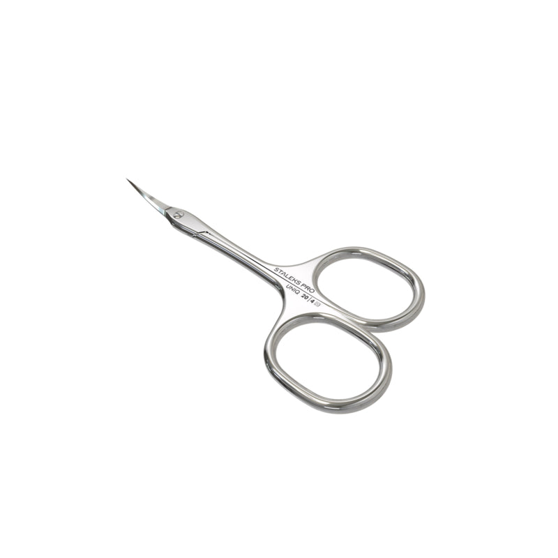 Staleks Professional Cuticle Scissors Asymmetric UNIQ 20 Type 4 (SQ-20/4)