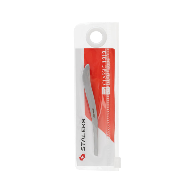 Staleks Pinzas para cejas Classic 13 tipo 3 anchas y biseladas (TC-13/3)