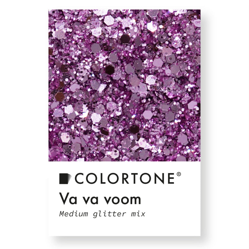 Colortone Mezcla de brillantina mediana Va Va Voom