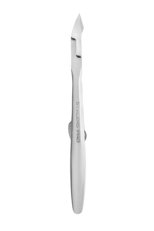 Alicates profesionales para cutículas Staleks Expert 91 de 9 mm, media mordaza (NE-91-9)