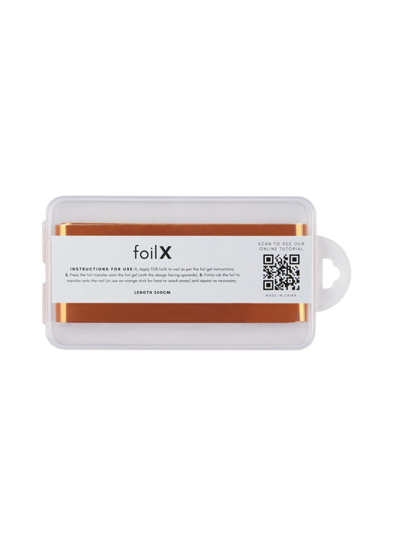 Lámina FoilX Bronze de The GelBottle