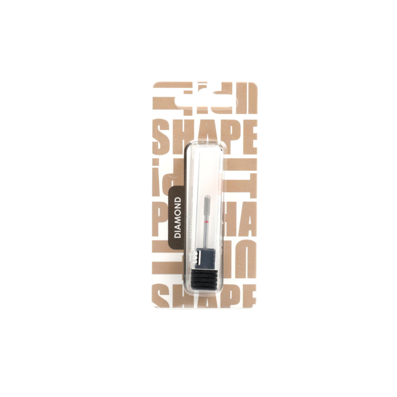 Shape It Up Diamond Frees Bit Cylinder Rounded 3.0 mm Red (Manicure Pedicure)