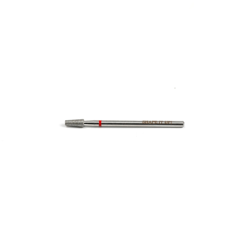 Shape It Up Fresa de Diamante Frustum Corto 3.0mm Rojo (Manicura Pedicura)