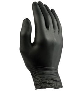 Nitrile Gloves Black Size M 100 Pieces