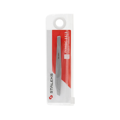 Pinzas para cejas Staleks Classic 15 tipo 3, anchas y oblicuas (TC-15/3)