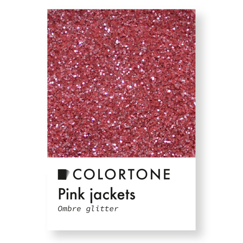 Colortone Ombre Glitter Pink Jackets