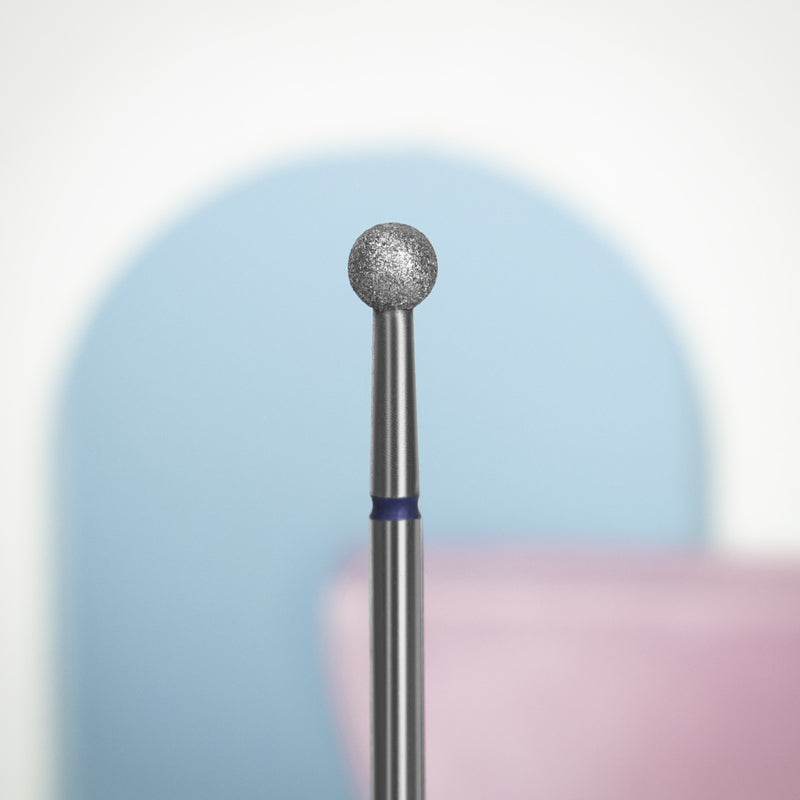 Fresa de diamante Staleks Frees esférica azul 4.0mm (manicura pedicura) (FA01B040K)