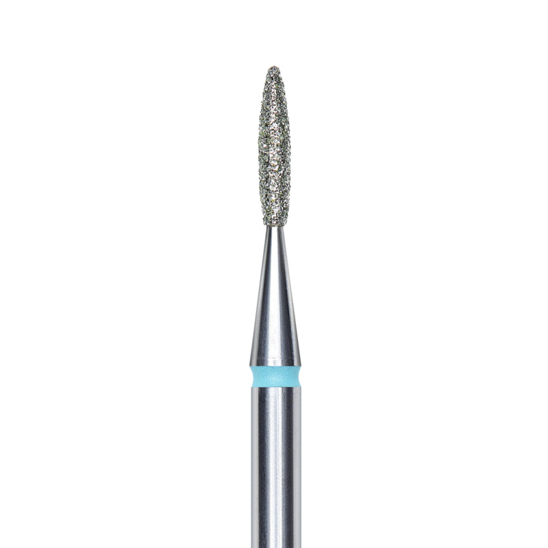 Fresa de diamante Staleks Frees de llama azul 1.6mm (manicura pedicura) (FA10B016/8K)