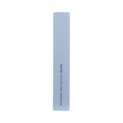 Staleks Exclusive Mineral Nail File Wide & Straight 180/240 Grit (NFX-32/2)