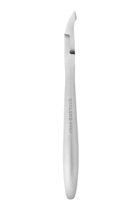 Alicates profesionales para cutículas Staleks Smart 10 de 4 mm, mordaza de un cuarto (NS-10-4)